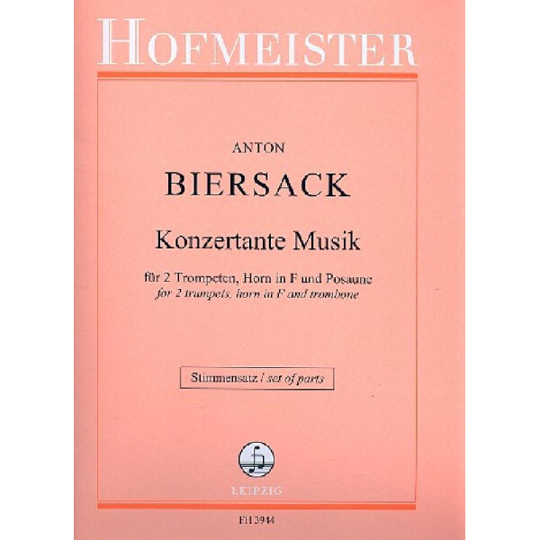 Konzertante Musik für 2 Trompeten,