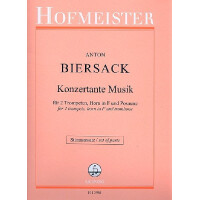 Konzertante Musik für 2 Trompeten,