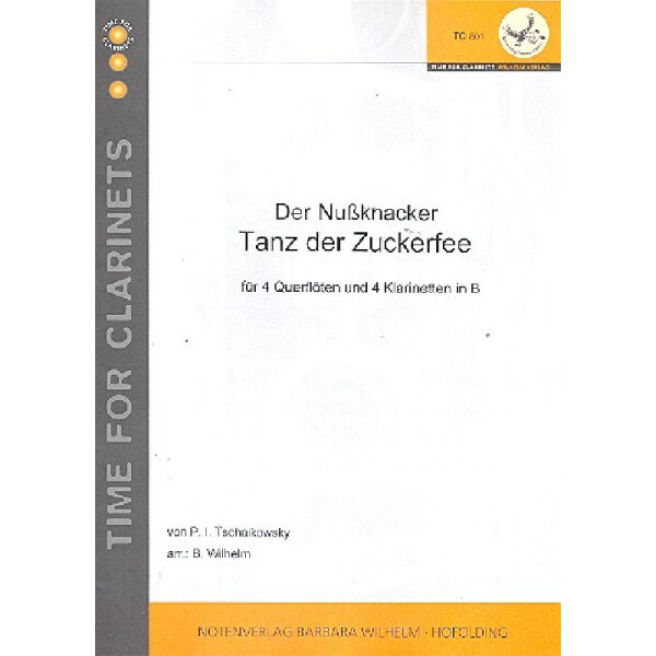 Tanz der Zuckerfee für 4 Flöten