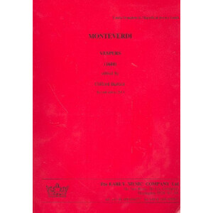 Vespers (1610) (red cover)