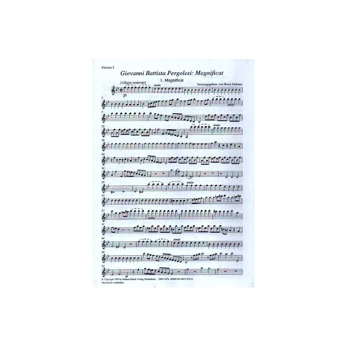 Magnificat für Chor und Streichorch box