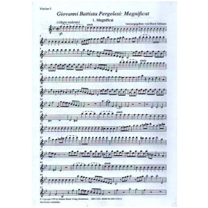 Magnificat f&uuml;r Chor und Streichorchester