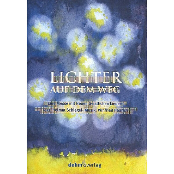 Lichter auf dem Weg für gem Chor,