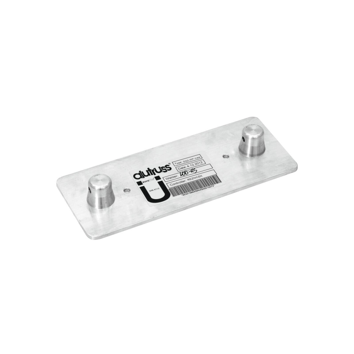 Alutruss Dekolock DQ2-WPM wall plate MAL box