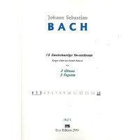 15 zweistimmige Inventionen Band 1