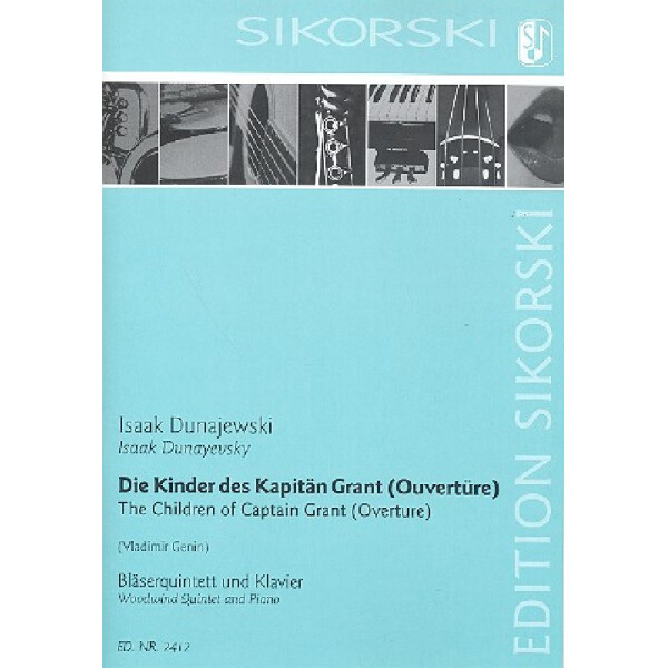 Die Kinder des Kapitän Grant für Klavier,