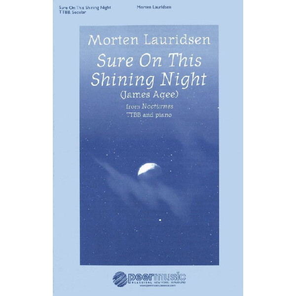 Sure on this shining Night