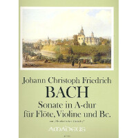 Sonate A-Dur für Flöte, Violine und Bc
