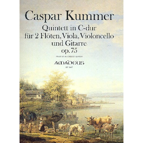 Quintett C-Dur op.75 für 2 Flöten, Viola,