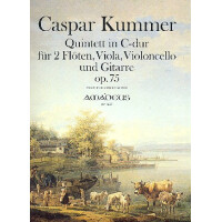 Quintett C-Dur op.75 für 2 Flöten, Viola,