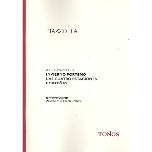 Invierno porteno für Streichquartette