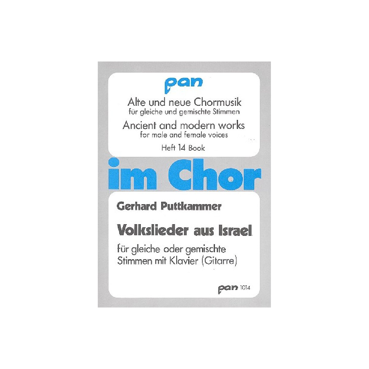 Volkslieder aus Israel f&uuml;r