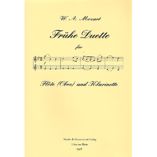 Frühe Duette für Flöte (Oboe, Violine)