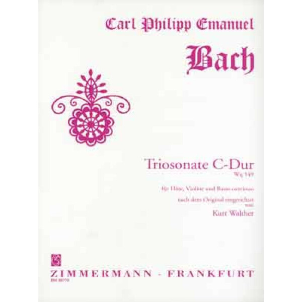 Triosonate C-Dur WQ149