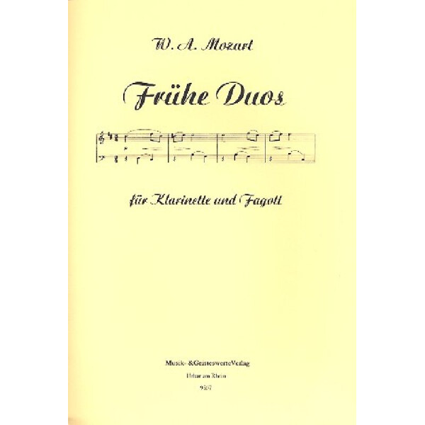 Frühe Duos für Klarinette
