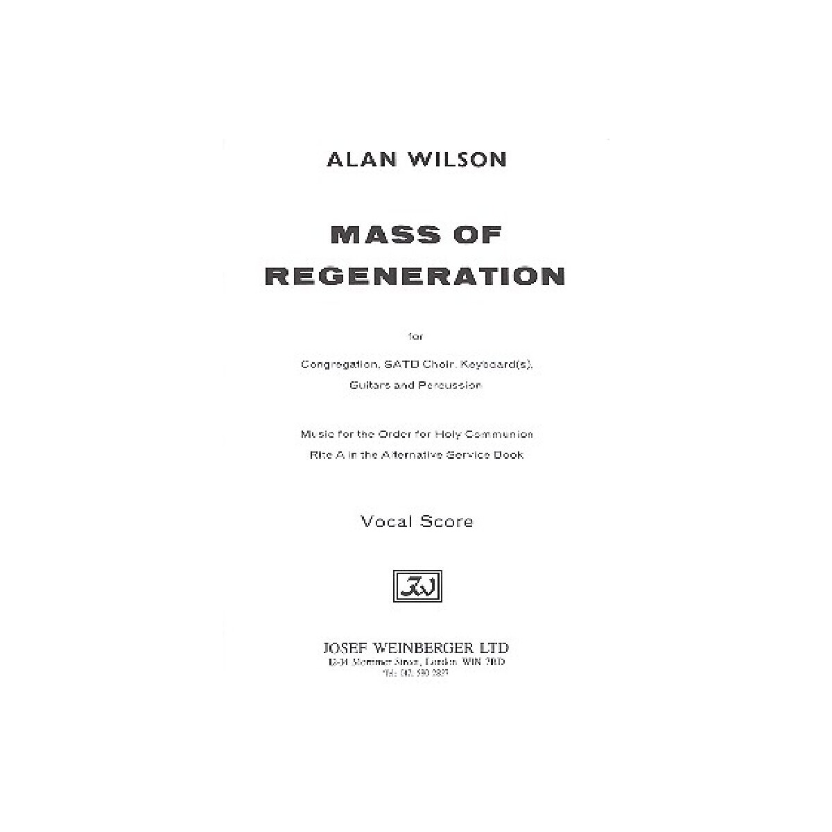 Mass of Regeneration