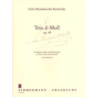 Trio d-Moll op.49 für Flöte,