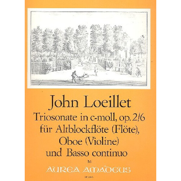Triosonate c-Moll op.2,6 für