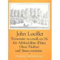 Triosonate c-Moll op.2,6 für