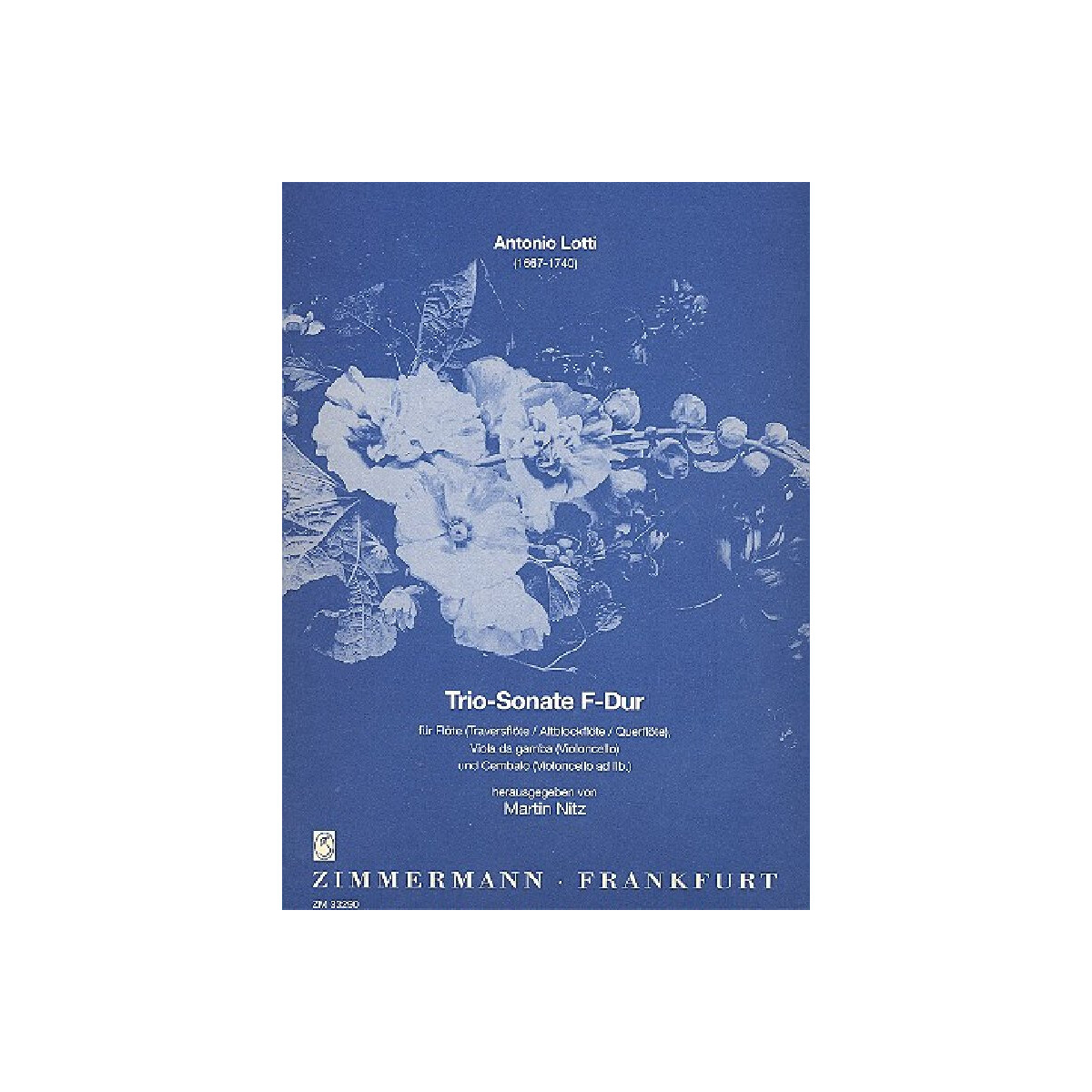 Triosonate F-Dur für Flöte, box