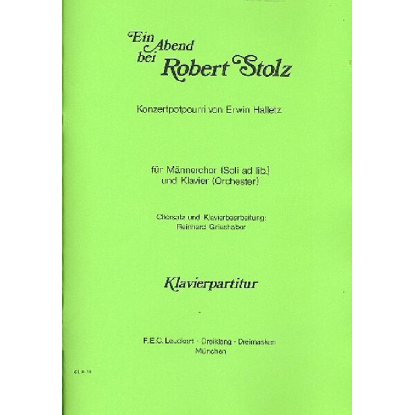 Ein Abend bei Robert Stolz