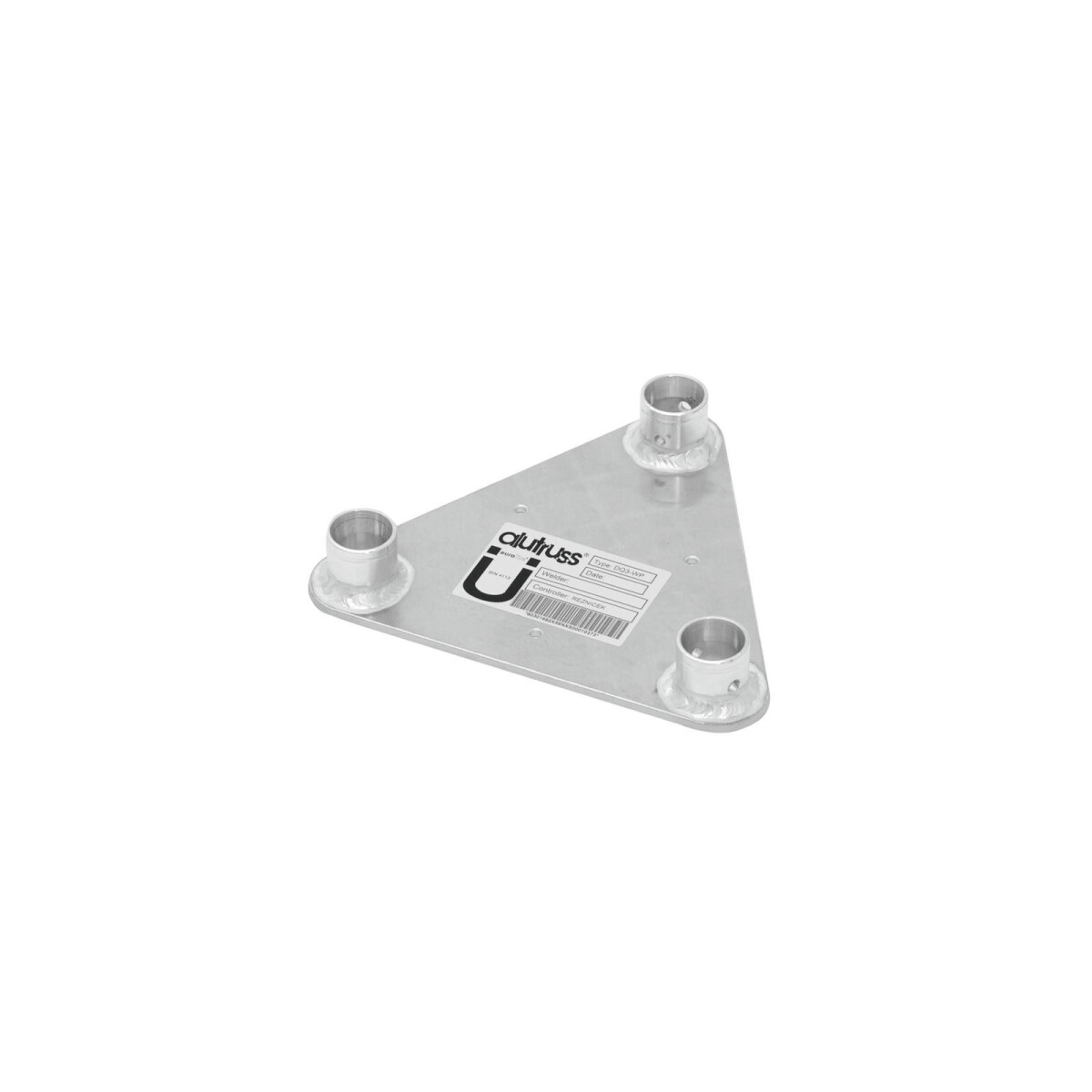 Alutruss Dekolock DQ3-WP wall plate