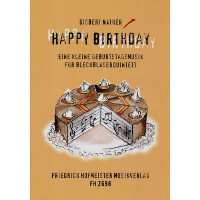 Happy Birthday für 2 Trompeten, Horn,