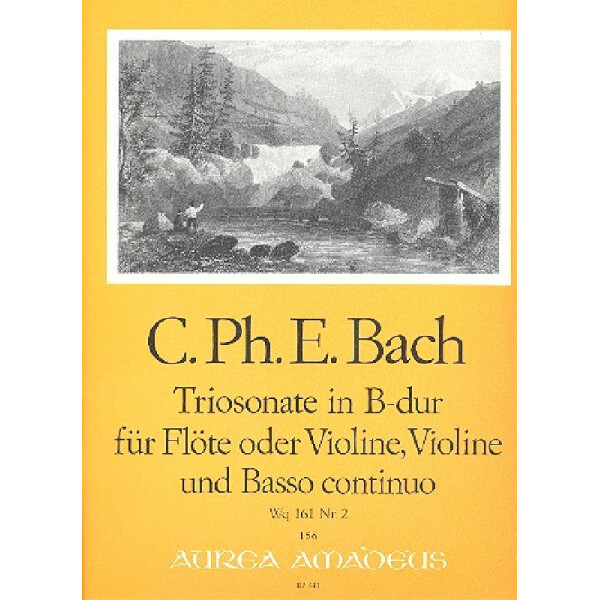 Triosonate B-Dur Wq161,2 für