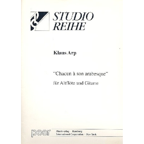 Chacun a son arabesque