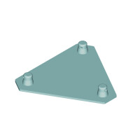 Alutruss Dekolock DQ3S-BPM Bodenplatte MALE sw