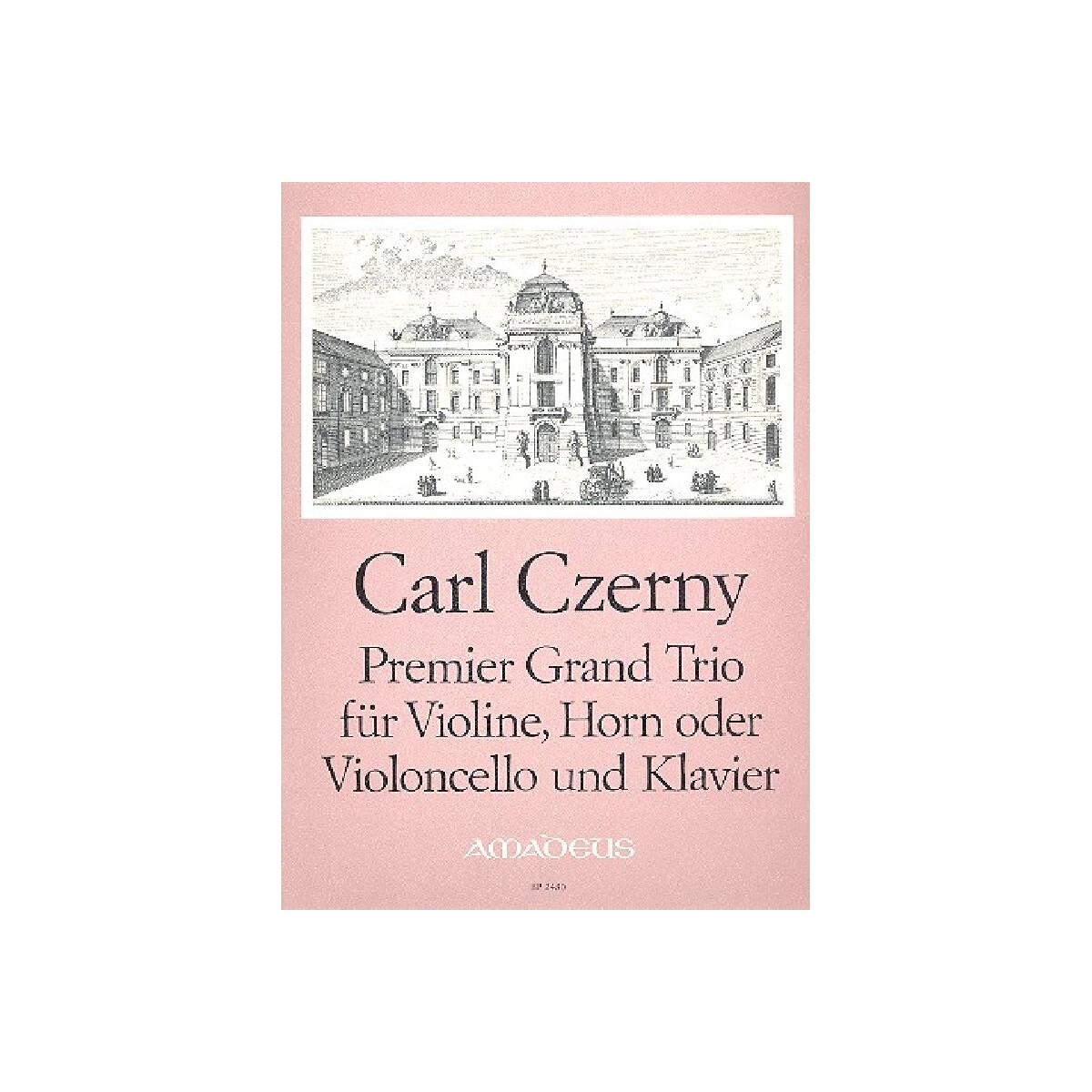 Premier grand trio für Violine, box