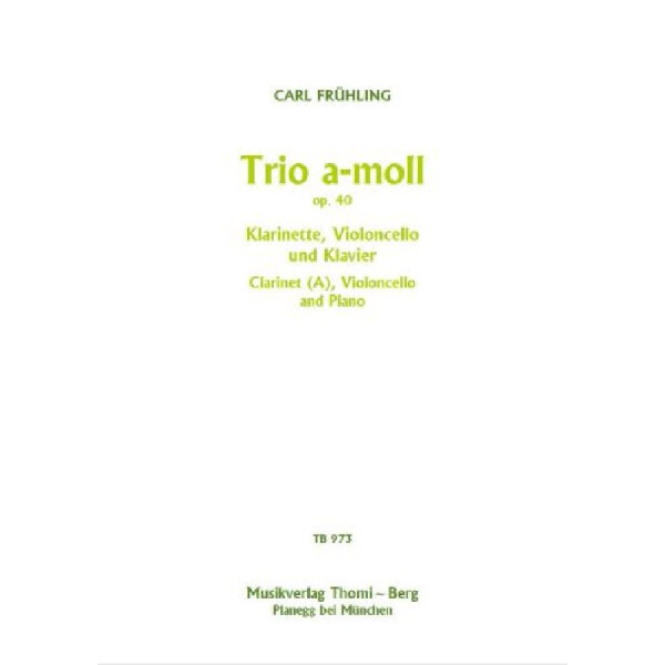 Trio a-Moll op.40