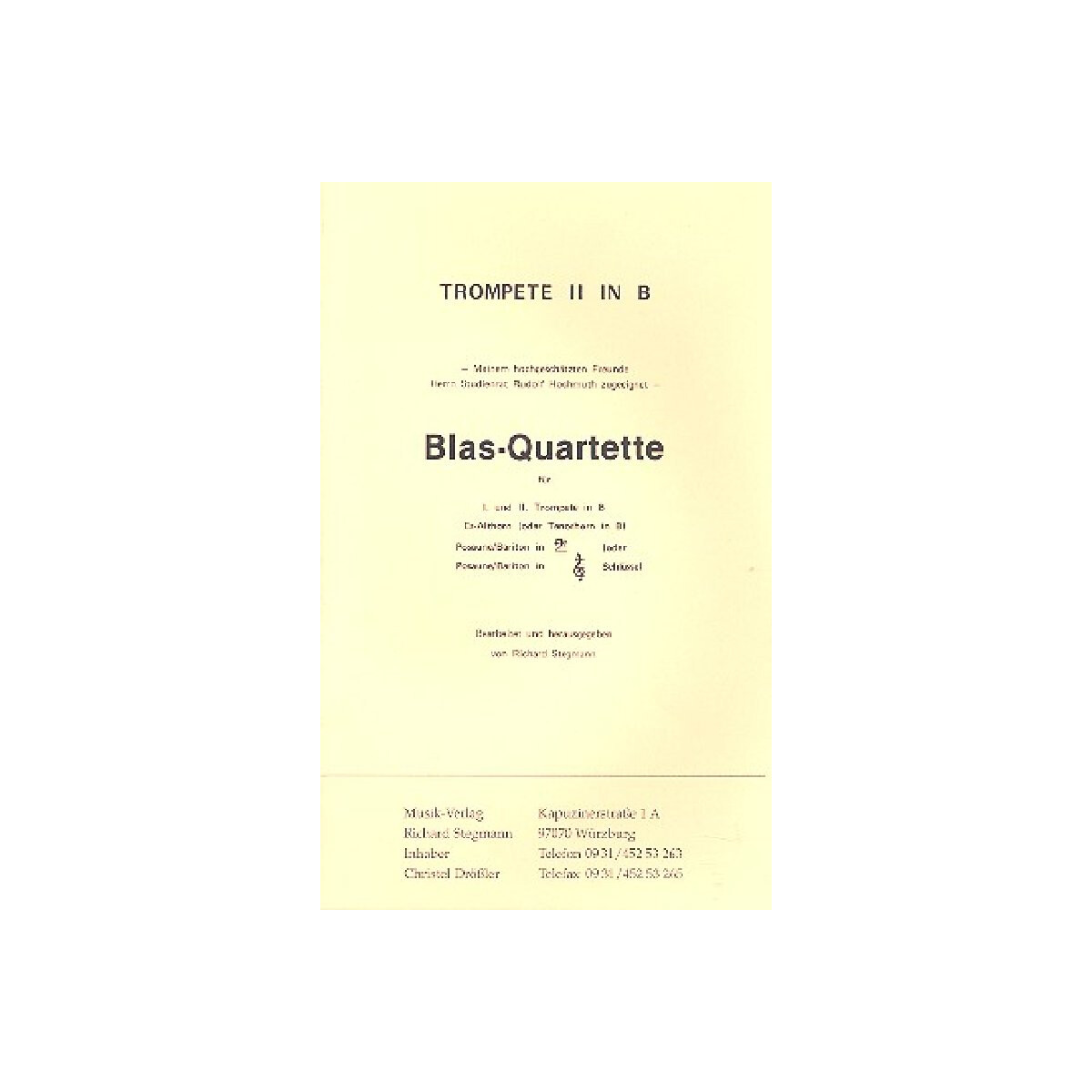 Blas-Quartette