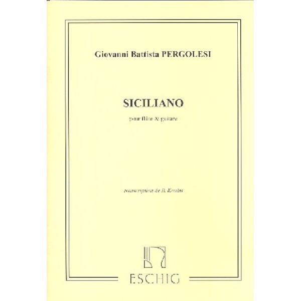 Siciliano für Oboe (Flöte)
