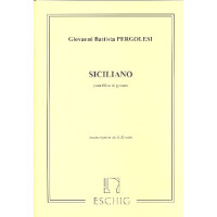 Siciliano für Oboe (Flöte)