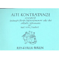 Alte Kontratänze aus England