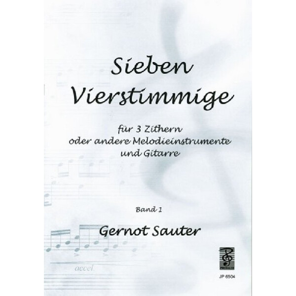7 Vierstimmige für 3 Zithern und