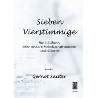 7 Vierstimmige für 3 Zithern und
