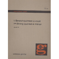 Quintett e-Moll Nr.1 op.20 für