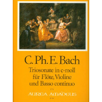 Triosonate c-moll für Flöte, Violine und bc