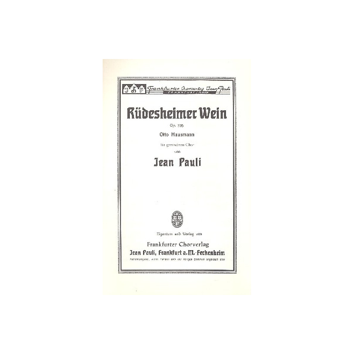 Rüdesheimer Wein op.235 box