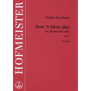 Bow n blow Duo op.20 f&uuml;r Klarinette