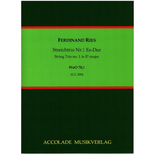 Streichtrio Es-Dur WOO70,1