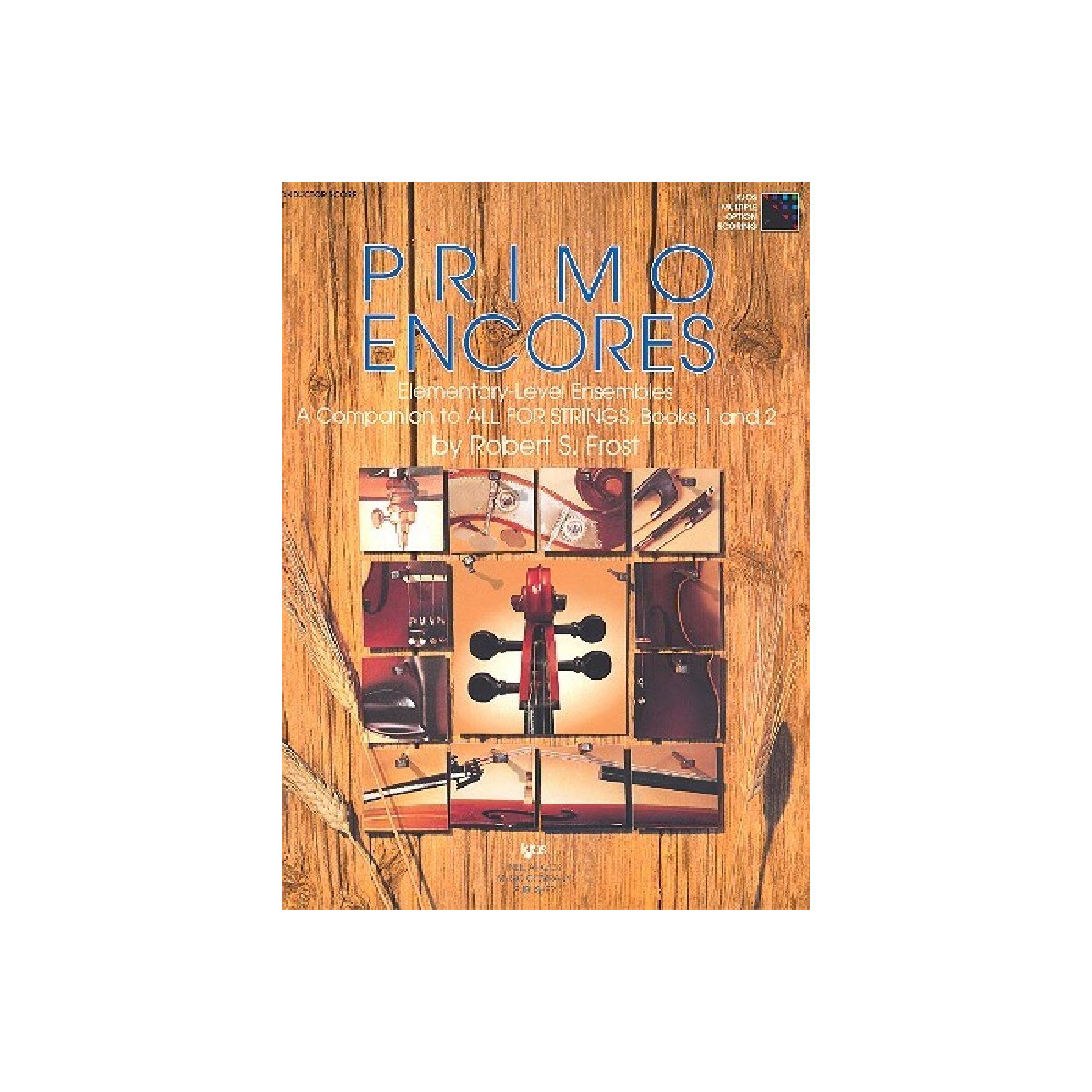 Primo Encores conductor score box