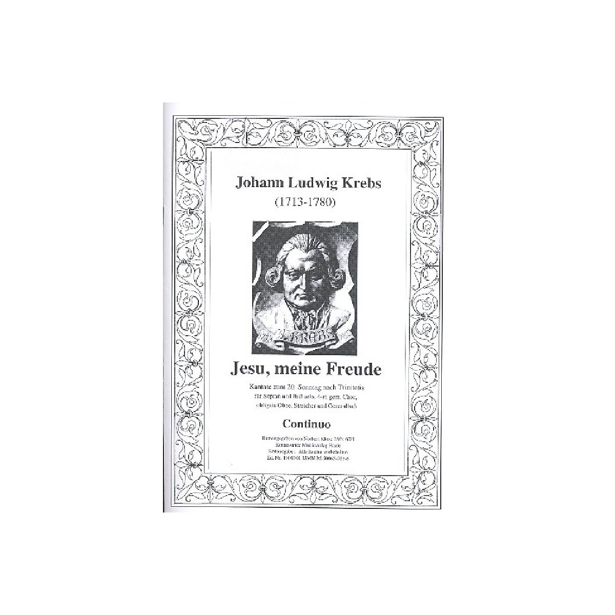 Jesu meine Freude Kantate für