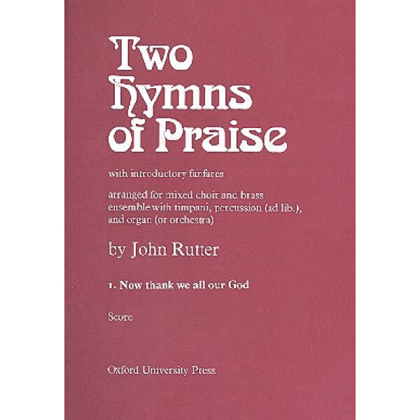 Now thank we all our God