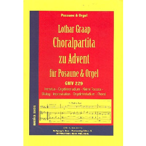 Choralpartitur zu Advent GWV229