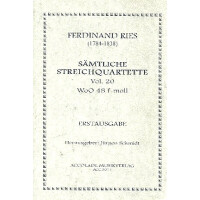 Streichquartett f-Moll WoO48