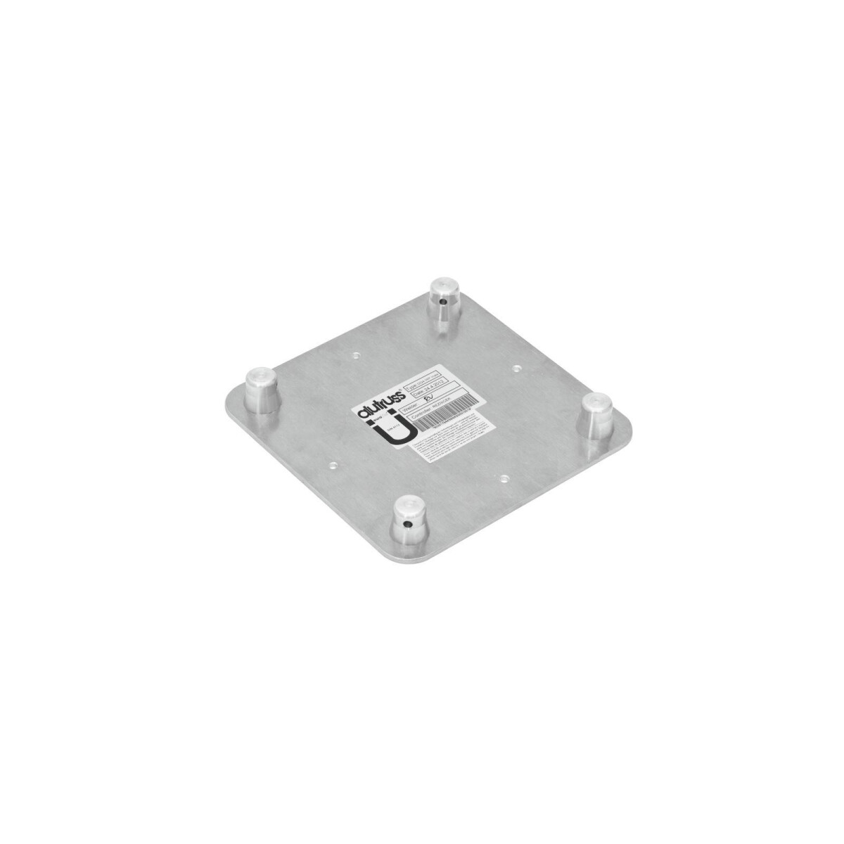 Alutruss Dekolock DQ4-WPM wall plate MAL box