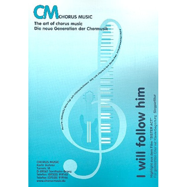 I will follow him für gem Chor